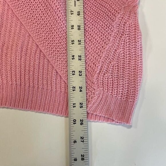 Inner Circle Women's Nordstrom Front Twist V Neck Long Sleeve Sweater Size M NWT - Picture 9 of 9